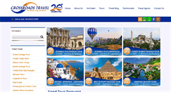 Desktop Screenshot of crossroadstravel.com